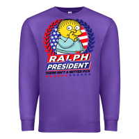 Purple ralph for president Premium Sweatshirt - tuanDangUi