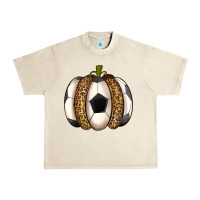 Sandshell Soccer Pumpkin Urban Heavy Tee - texasbilliewilder