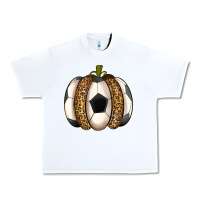 White Soccer Pumpkin Urban Heavy Tee - texasbilliewilder