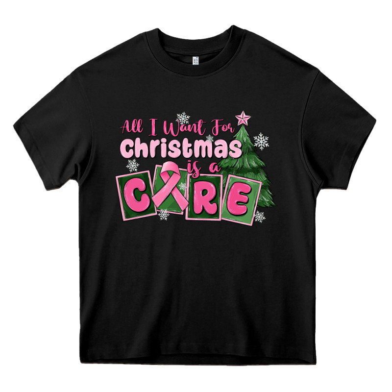 All I Want For Is A Care Heavy Core Tee by MaliasSmallBusiness | Teevron