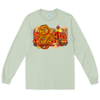 Matcha year of the dragon chinese new year 2024 Long Sleeve Tee - CowGirlArtShop