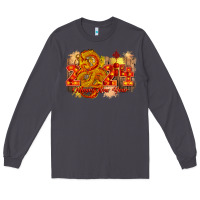 Smoke year of the dragon chinese new year 2024 Long Sleeve Tee - CowGirlArtShop