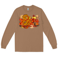 Toasted Coconut year of the dragon chinese new year 2024 Long Sleeve Tee - CowGirlArtShop