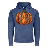 Vintage Denim Basketball Pumpkin Vintage Hoodie - texasbilliewilder