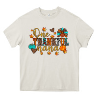 Cream one thankful nana Heavy Core Tee - JahusDesignShop