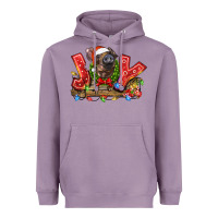 Lavender joy pig Heavyweight Hoodie - LillyAllenDesigns