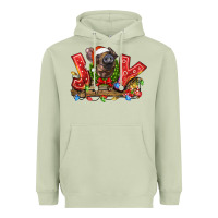 Matcha joy pig Heavyweight Hoodie - LillyAllenDesigns