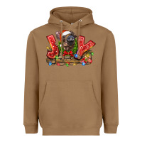 Toasted Coconut joy pig Heavyweight Hoodie - LillyAllenDesigns