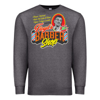 Charcoal Heather floyd's barbershop Premium Sweatshirt - tuanDangUi