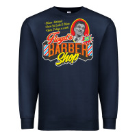 Navy floyd's barbershop Premium Sweatshirt - tuanDangUi