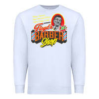 White floyd's barbershop Premium Sweatshirt - tuanDangUi