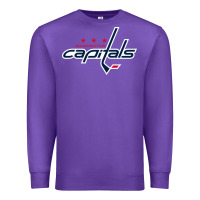 Purple the capitals Premium Sweatshirt - tuanDangUi