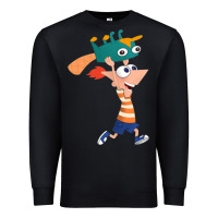 Black phineas and perry Premium Sweatshirt - tuanDangUi