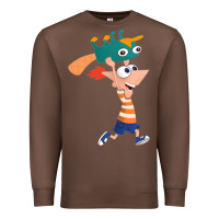 Chestnut phineas and perry Premium Sweatshirt - tuanDangUi