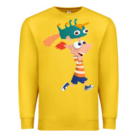 Lemon phineas and perry Premium Sweatshirt - tuanDangUi