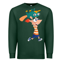 Sports Green phineas and perry Premium Sweatshirt - tuanDangUi
