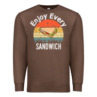 Chestnut enjoy every sandwich   sandwich gift   sandwich lover   funny gift ide Premium Sweatshirt - tuanDangUi