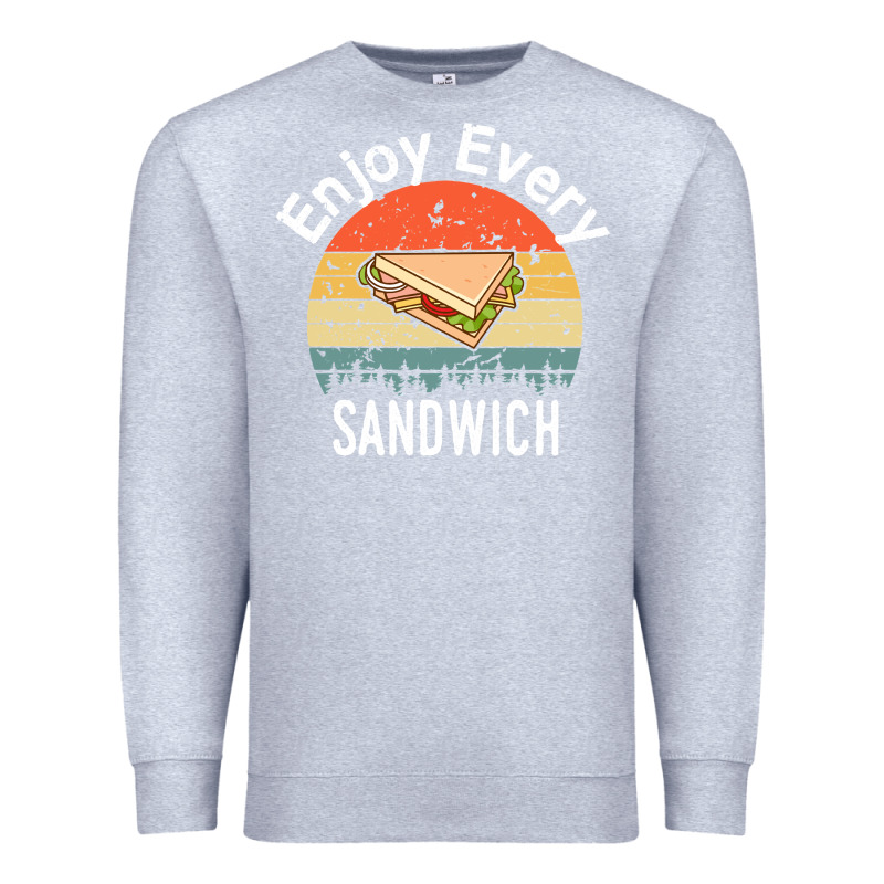 Enjoy Every Sandwich   Sandwich Gift   Sandwich Lover   Funny Gift Ide Premium Sweatshirt by tuanDangUi | Teevron