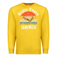 Lemon enjoy every sandwich   sandwich gift   sandwich lover   funny gift ide Premium Sweatshirt - tuanDangUi