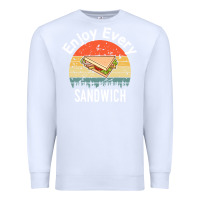 White enjoy every sandwich   sandwich gift   sandwich lover   funny gift ide Premium Sweatshirt - tuanDangUi