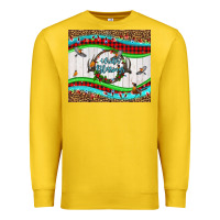 Lemon winter blessings leopard Premium Sweatshirt - LillyAllenDesigns