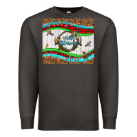 Winter Blessings Leopard Premium Sweatshirt | Teevron