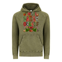 Vintage Olive I'm the sassy on the elf Vintage Hoodie - NancyCooperArtShop