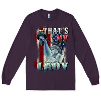 Plum thats my lady Long Sleeve Tee - CowGirlArtShop