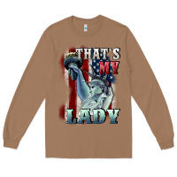 Toasted Coconut thats my lady Long Sleeve Tee - CowGirlArtShop