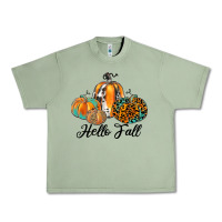 Oil Green hello fall Urban Heavy Tee - JahusDesignShop