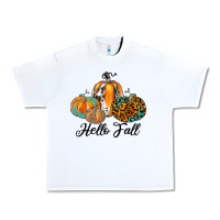 White hello fall Urban Heavy Tee - JahusDesignShop