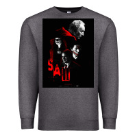 Charcoal Heather saw movie Premium Sweatshirt - tuanDangUi