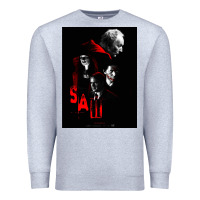 Heather Grey saw movie Premium Sweatshirt - tuanDangUi