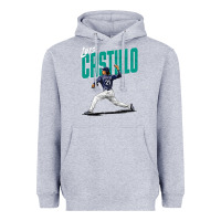 Heather Grey luis castillo seattle baseball Heavyweight Hoodie - tuanDangUi