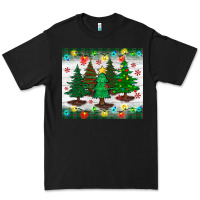 Black christmas trees tumbler Premium Tee - BundleAndBundleShop