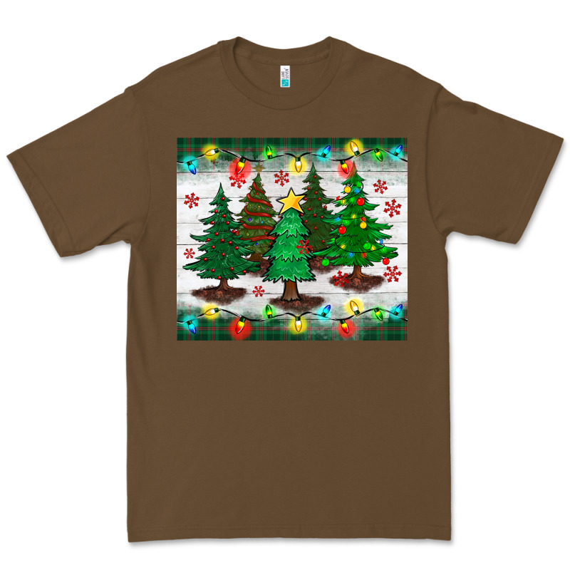 Christmas Trees Tumbler Premium Tee by BundleAndBundleShop | Teevron