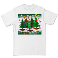 White christmas trees tumbler Premium Tee - BundleAndBundleShop
