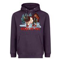 Plum merry pigmas Heavyweight Hoodie - LillyAllenDesigns