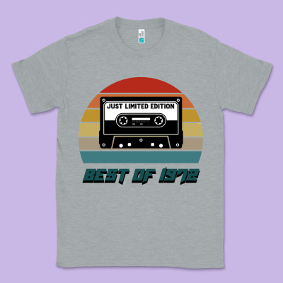 Birthday 1972 Classic Tee Designed By Bettercallsaul