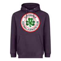 Plum cliftonville northern irish football fans Heavyweight Hoodie - tuanDangUi