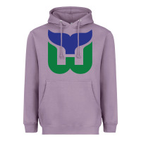 Lavender vintage hartford hockey   retro whalers Heavyweight Hoodie - tuanDangUi