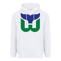 White vintage hartford hockey   retro whalers Heavyweight Hoodie - tuanDangUi