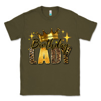 Army Green birthday lady Classic Tee - RanaPortraitStore