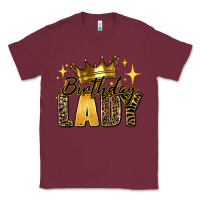 Burgundy birthday lady Classic Tee - RanaPortraitStore
