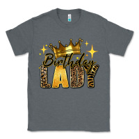 Charcoal Heather birthday lady Classic Tee - RanaPortraitStore