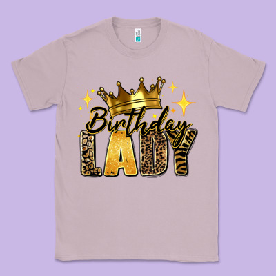 Birthday Lady Classic Tee Designed By Ranaportraitstore