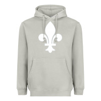 Moon Dust vintage quebec hockey   retro nordiques fleur de lis Heavyweight Hoodie - tuanDangUi