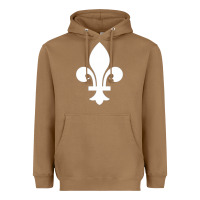 Toasted Coconut vintage quebec hockey   retro nordiques fleur de lis Heavyweight Hoodie - tuanDangUi