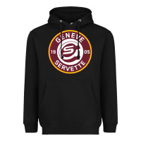 Black geneve servette hc swiss ice hockey sports fans gshc geneva switzerlan Heavyweight Hoodie - tuanDangUi