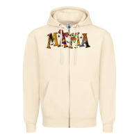 Sandshell halloween mama Zipper Hoodie - BundleAndBundleShop